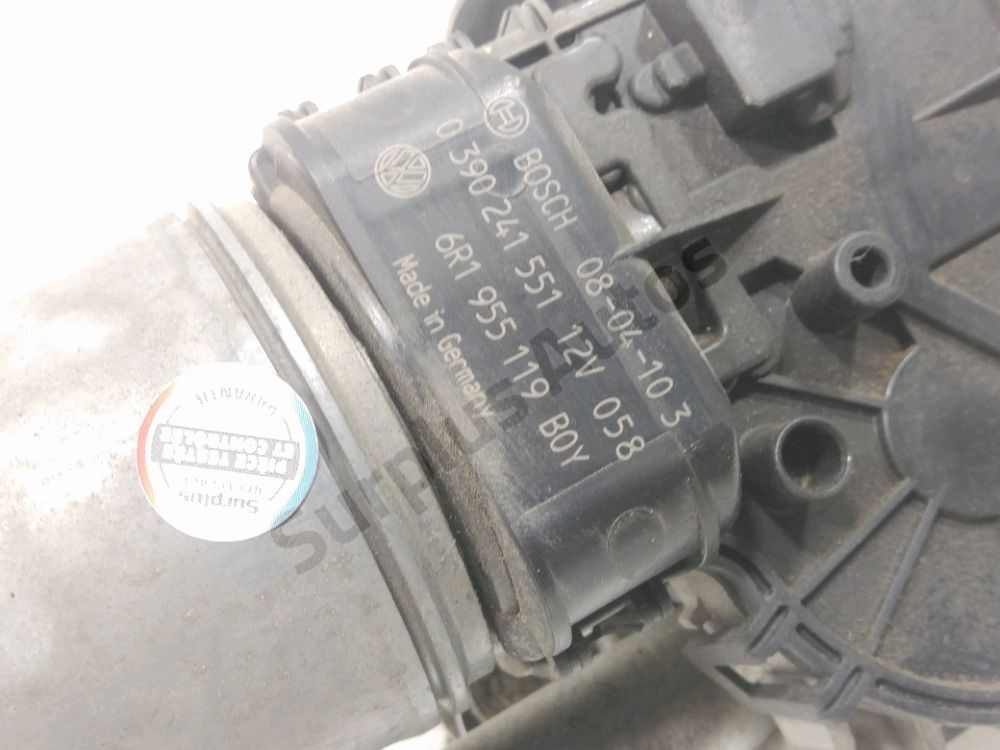 Mécanisme + moteur d'essuie glace avant
