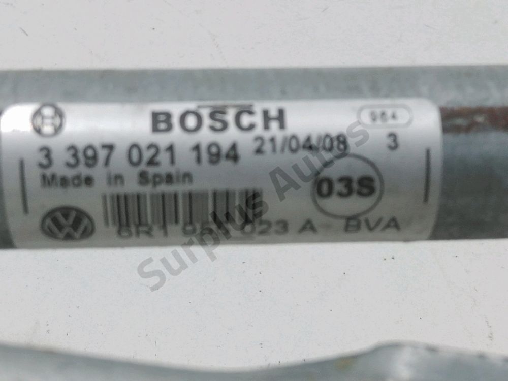 Mécanisme + moteur d'essuie glace avant