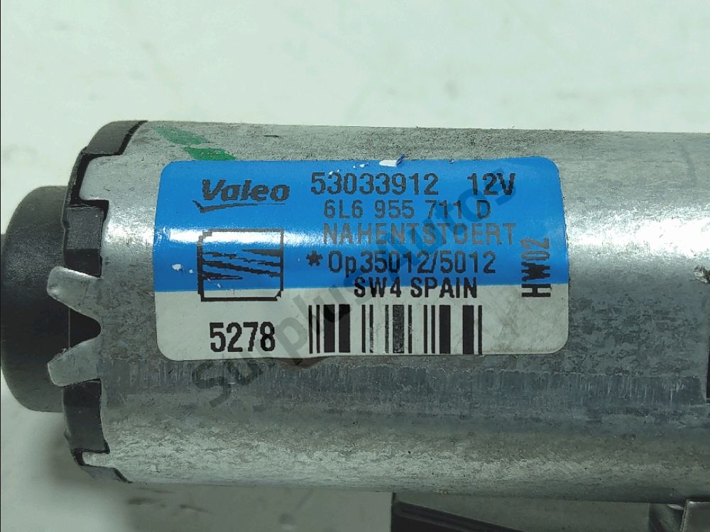 Moteur d'essuie glace arrière