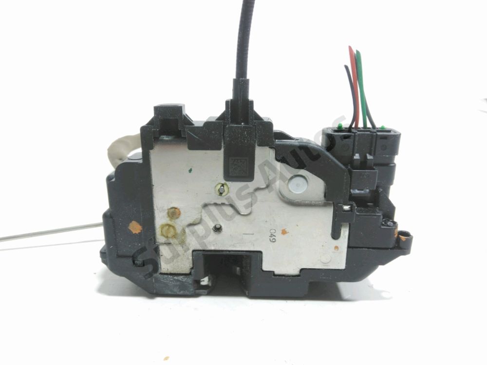 Serrure de porte battante arrière gauche