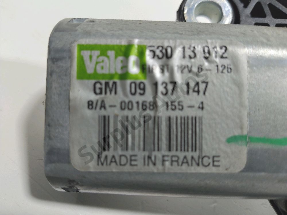 Moteur d'essuie glace arrière
