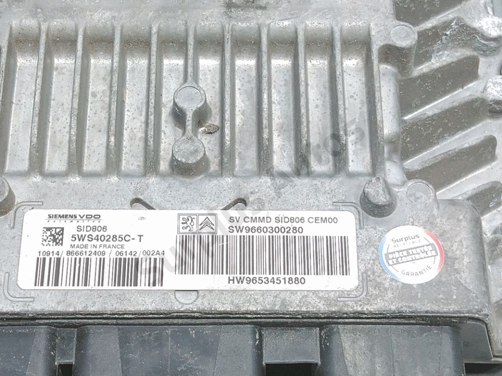 Calculateur moteur