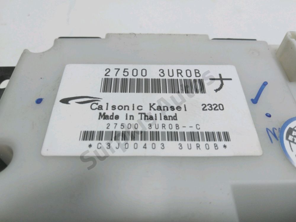 Commande de chauffage
