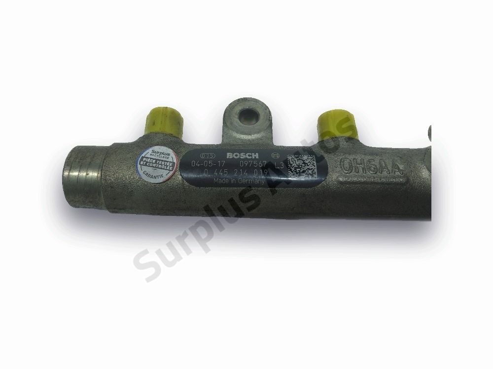 Rampe d'injection