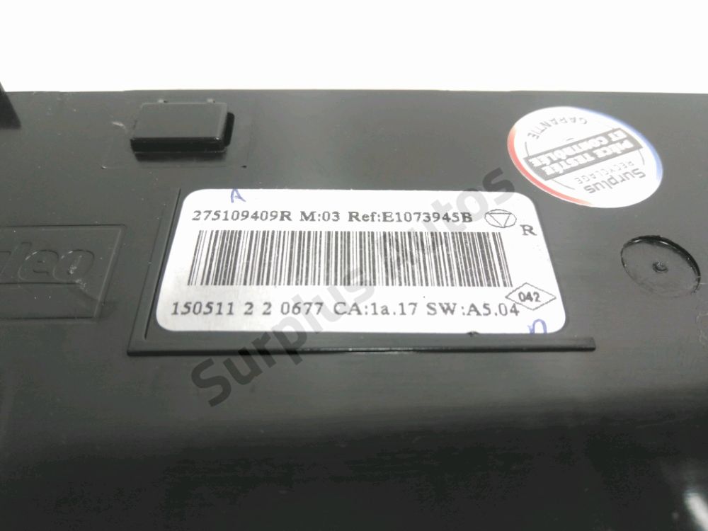 Commande de chauffage