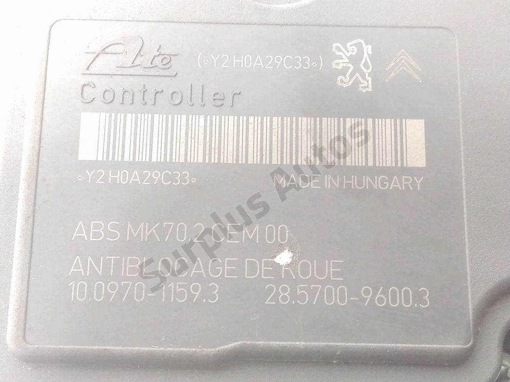 Calculateur ABS