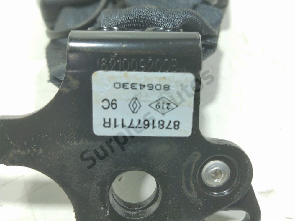 Ancrage ceinture arrière droit