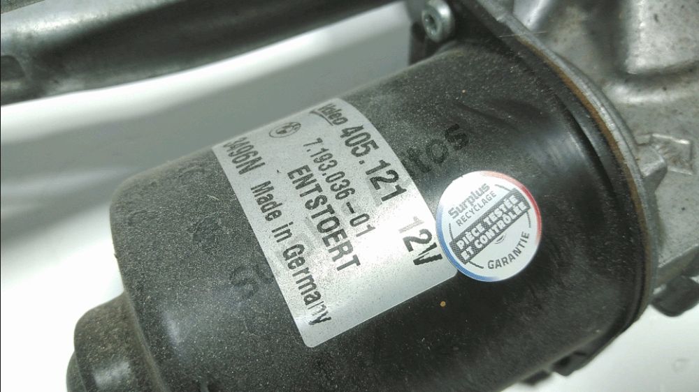 Mécanisme + moteur d'essuie glace avant