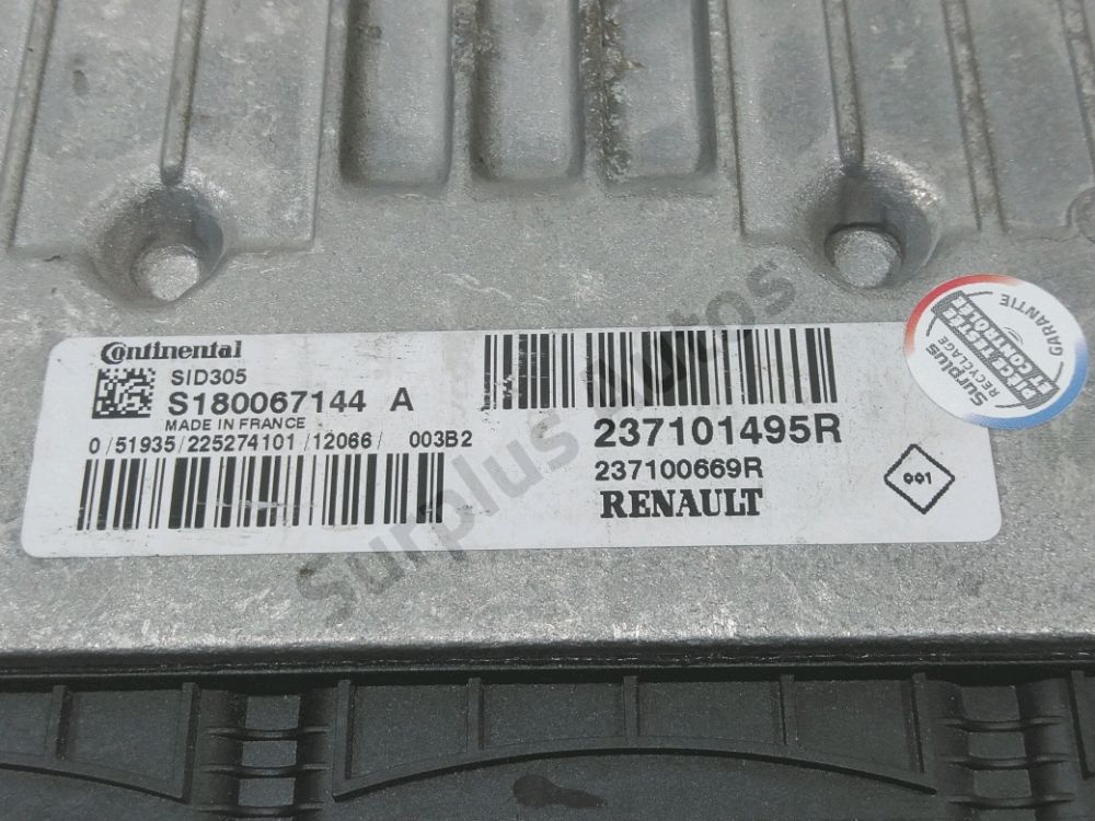 Calculateur moteur