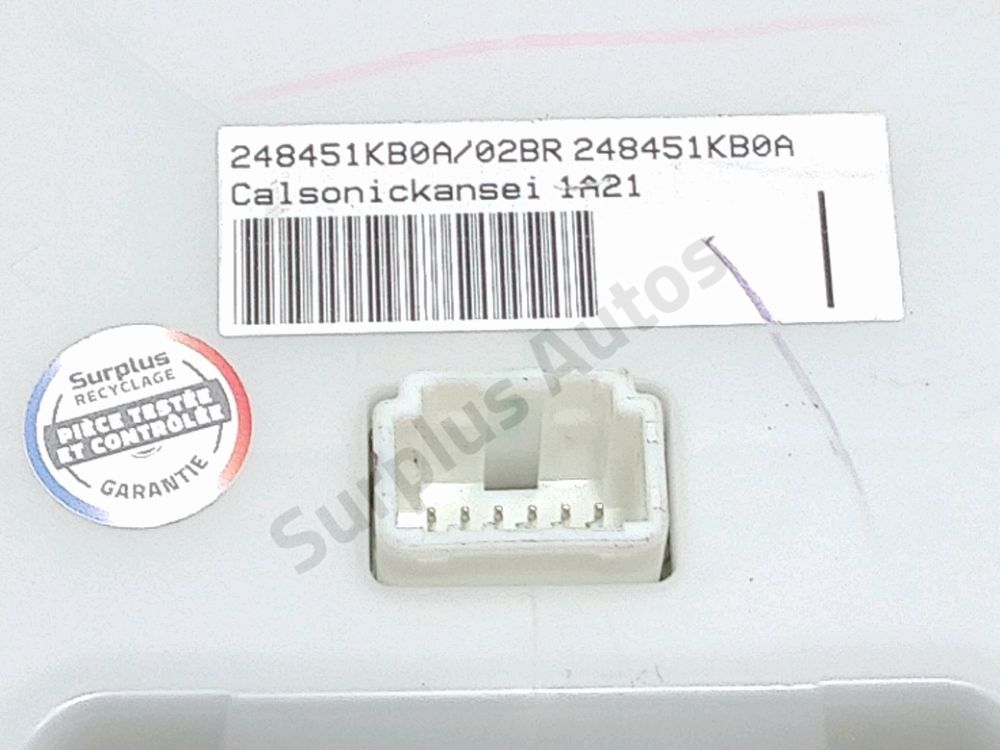Commande de chauffage