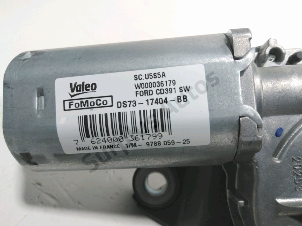 Moteur d'essuie glace arrière
