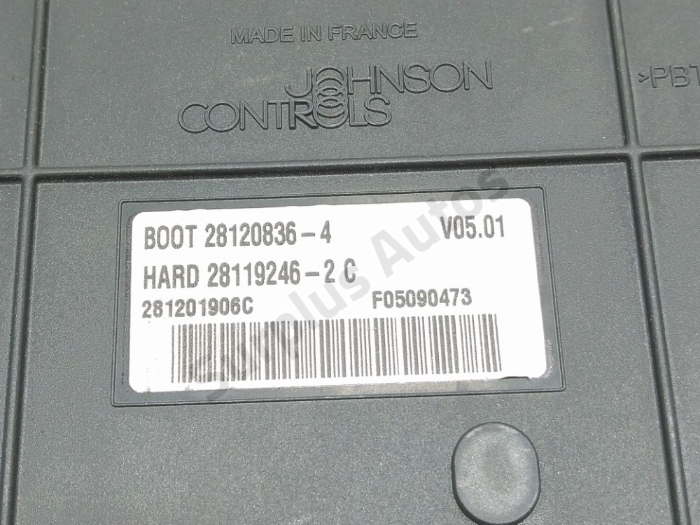 Boite à fusibles habitacle