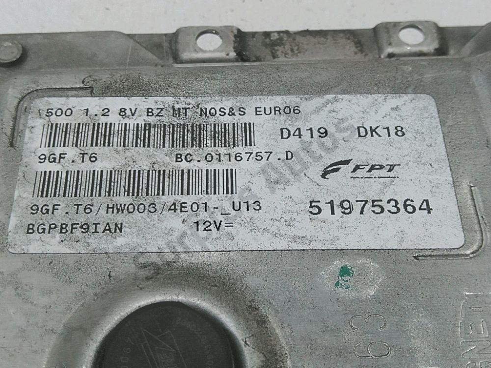 Calculateur moteur