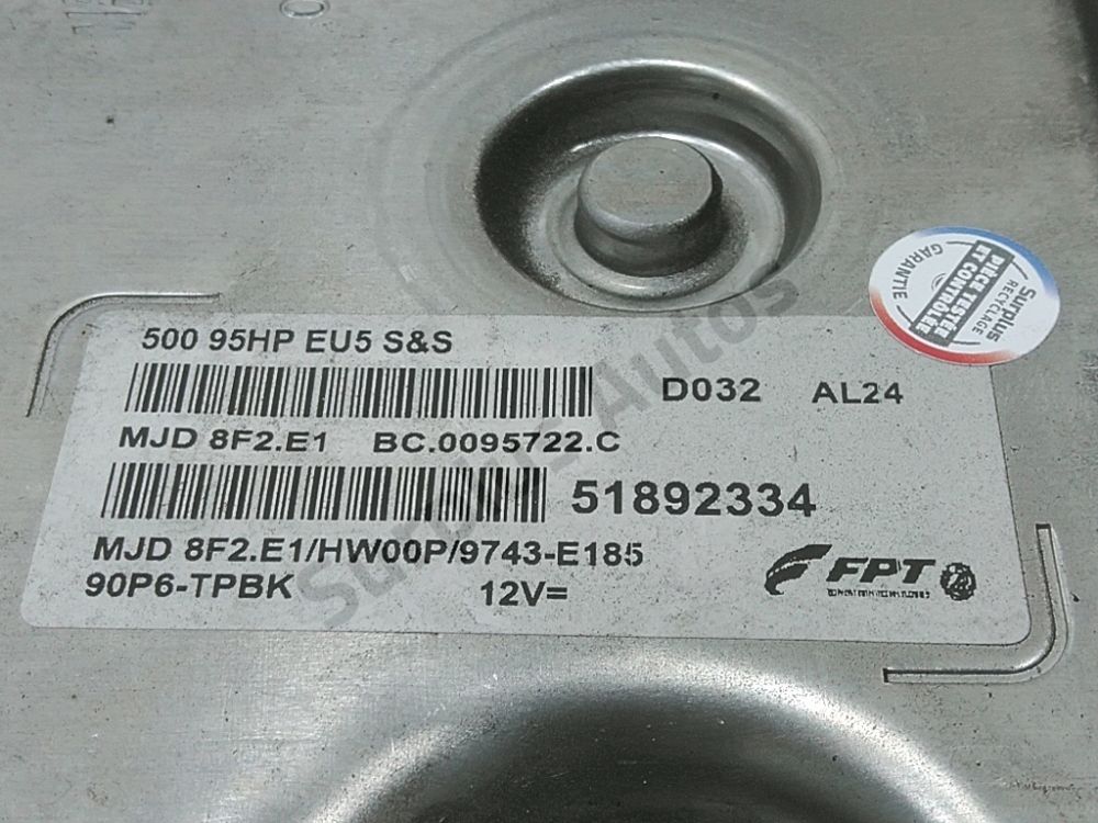 Calculateur moteur