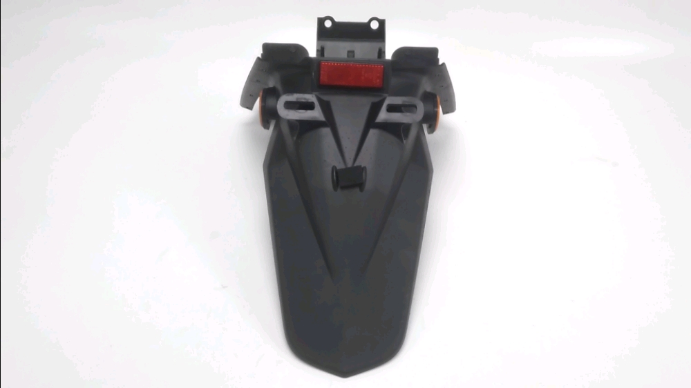 Support de plaque et eclairage