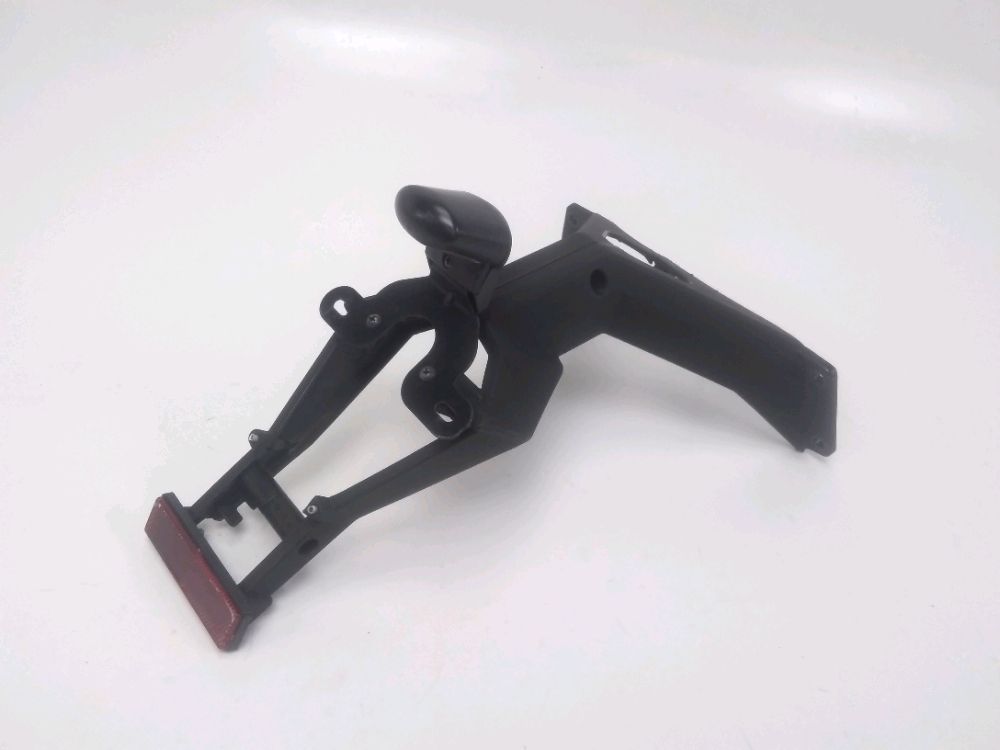 Support de plaque et eclairage