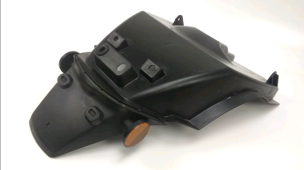 Support de plaque et eclairage