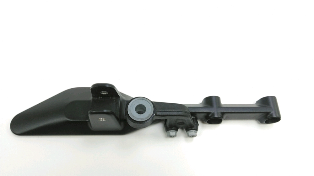 Platine arriere droite complete