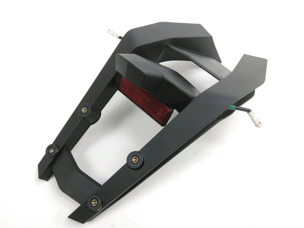 Support de plaque et eclairage