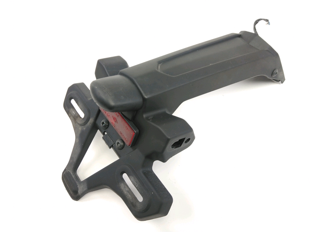 Support de plaque et eclairage