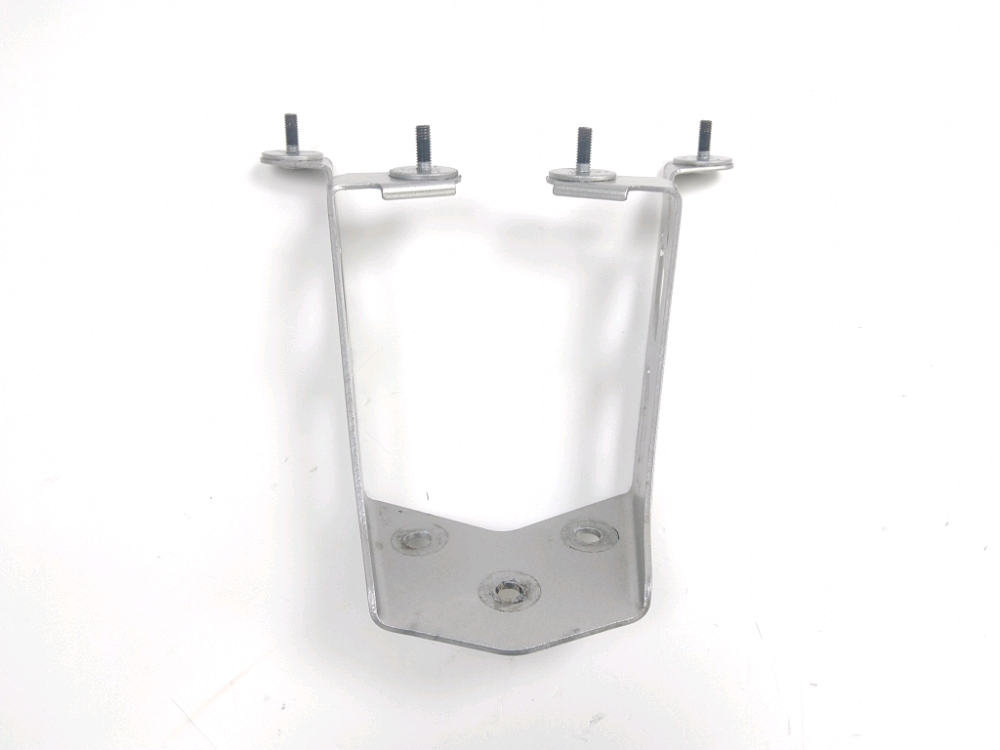 SUPPORT DE PLAQUE ET ECLAIRAGE