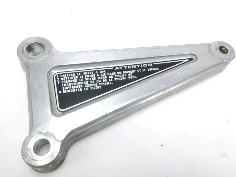 Platine arriere gauche complete