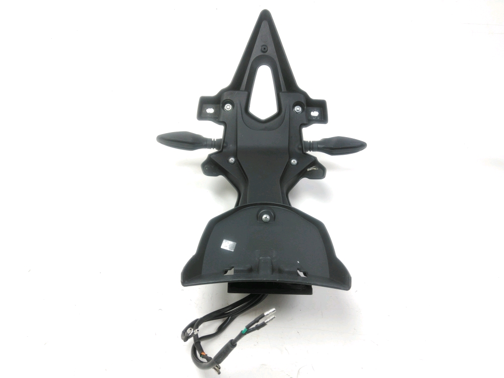 SUPPORT DE PLAQUE ET ECLAIRAGE