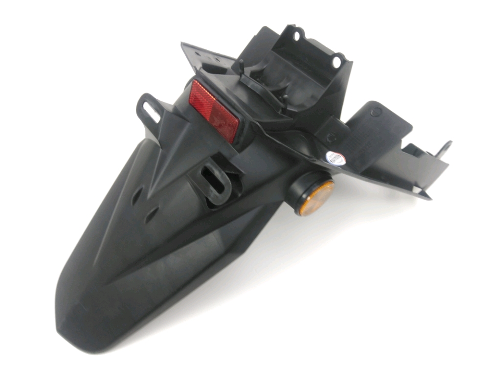 Support de plaque et eclairage