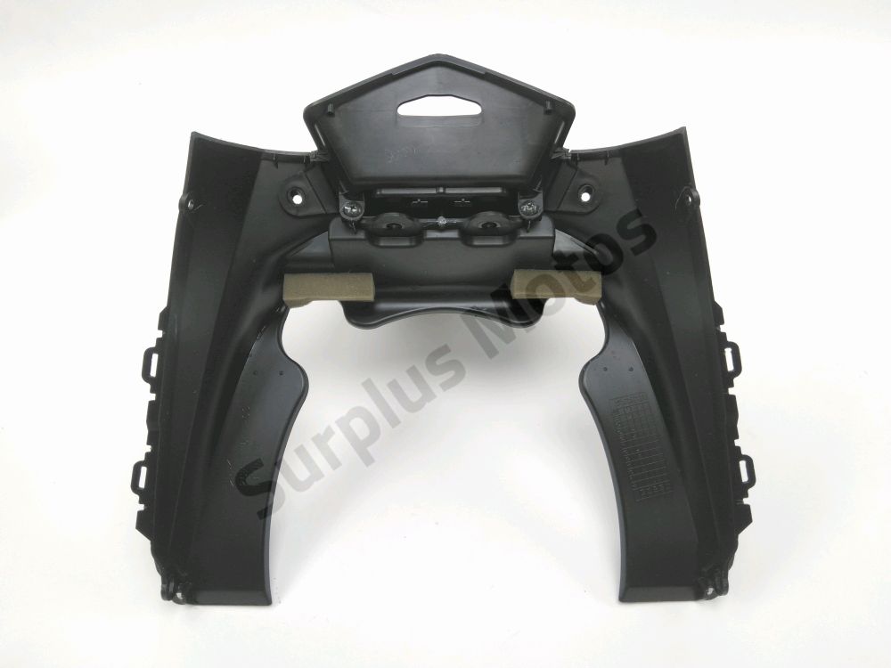 SUPPORT DE PLAQUE ET ECLAIRAGE