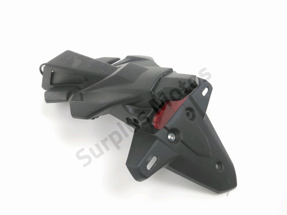 Support de plaque et eclairage