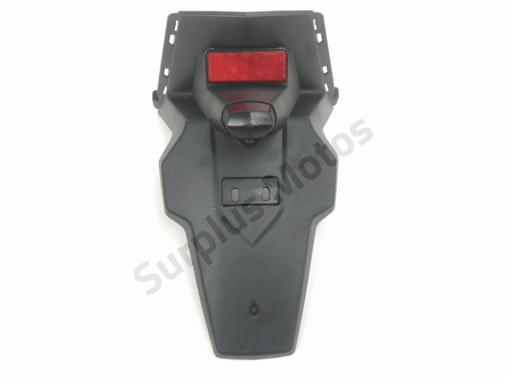 Support de plaque et eclairage