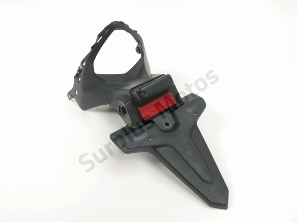 Support de plaque et eclairage