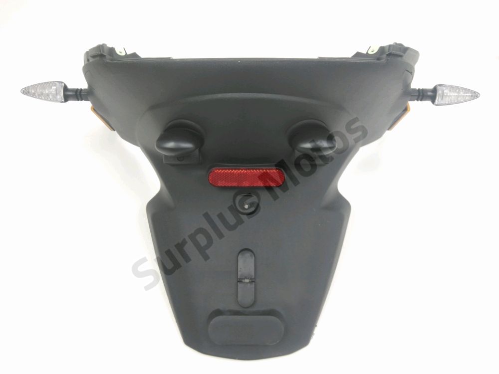 Support de plaque et eclairage