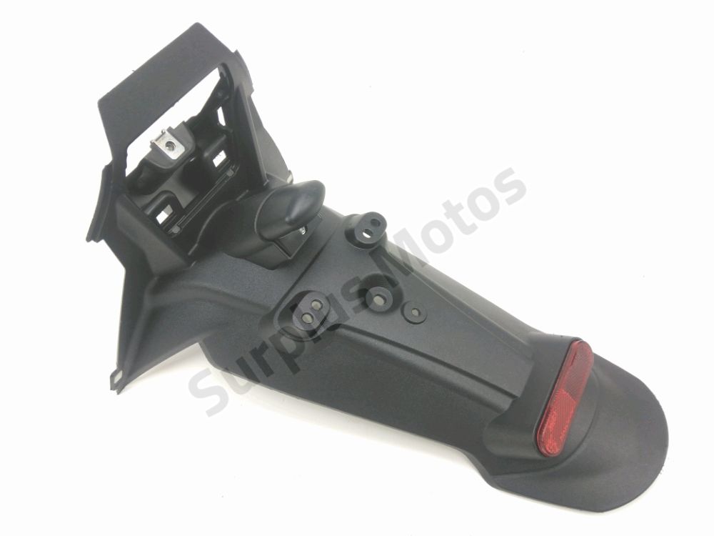 SUPPORT DE PLAQUE ET ECLAIRAGE