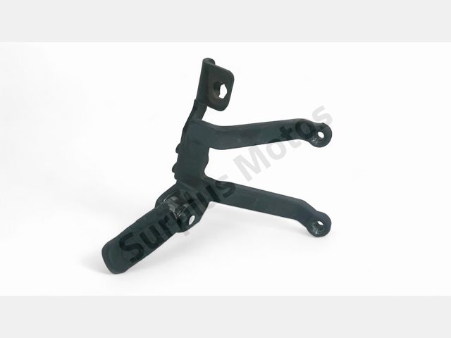 Platine et repose pieds arriere droit