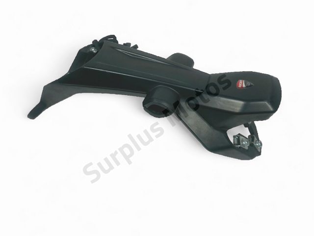 Support de plaque et eclairage