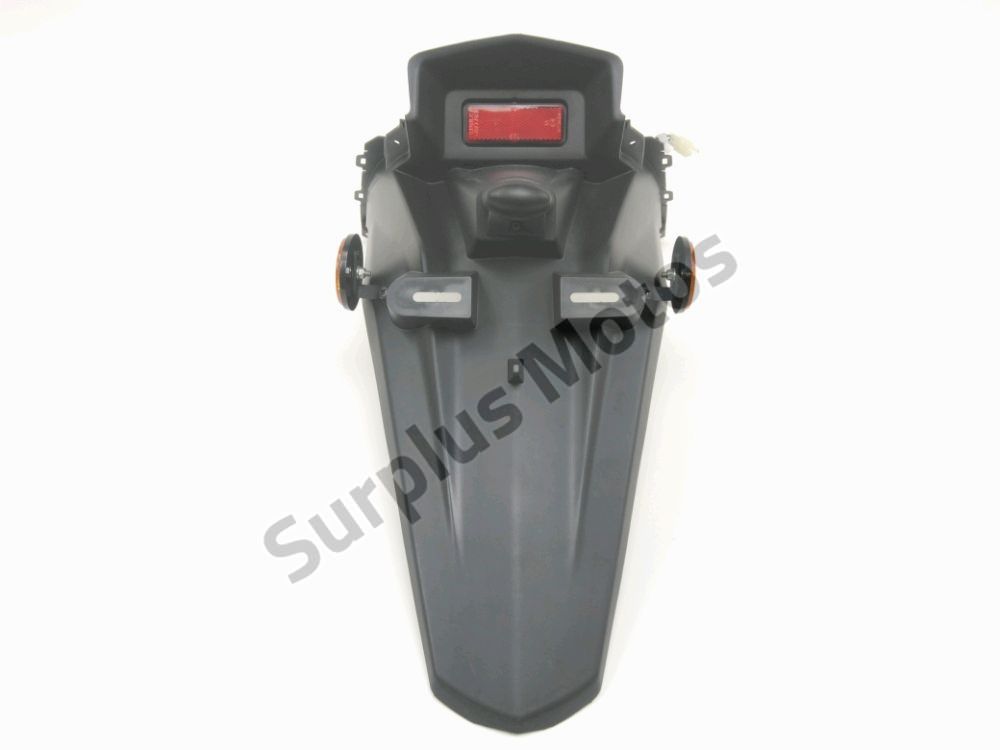 Support de plaque et eclairage