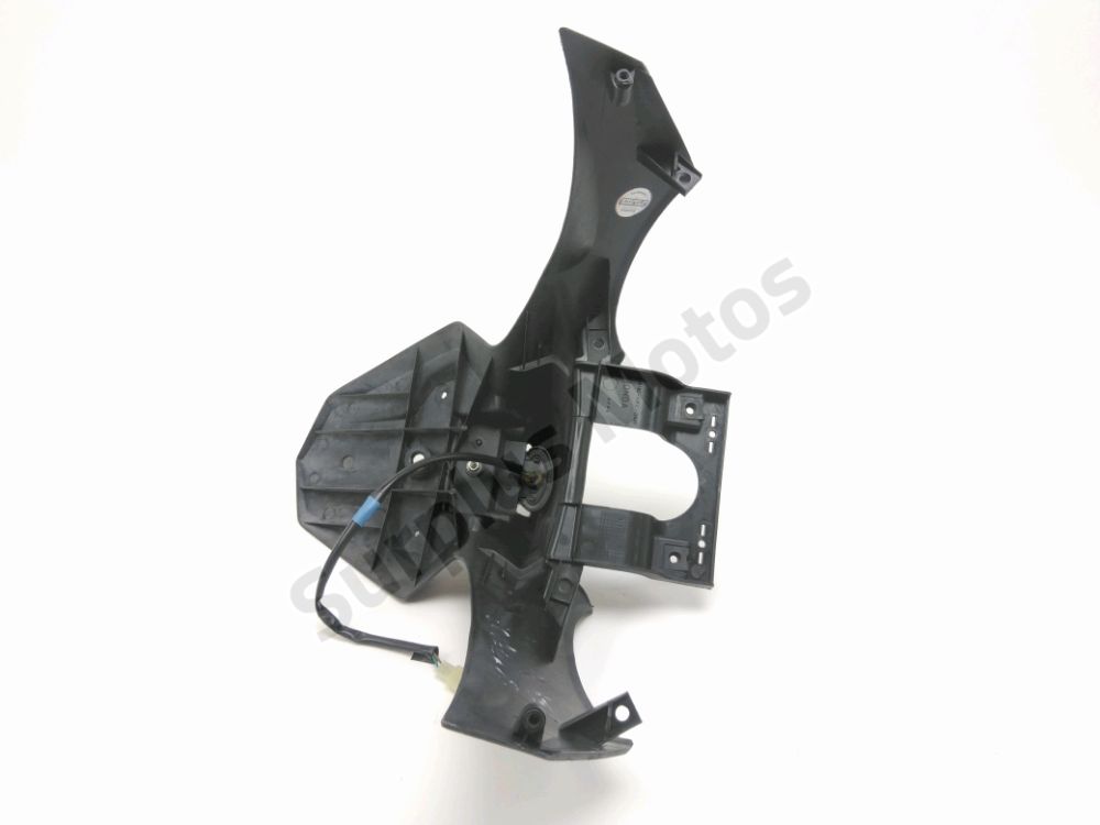 SUPPORT DE PLAQUE ET ECLAIRAGE