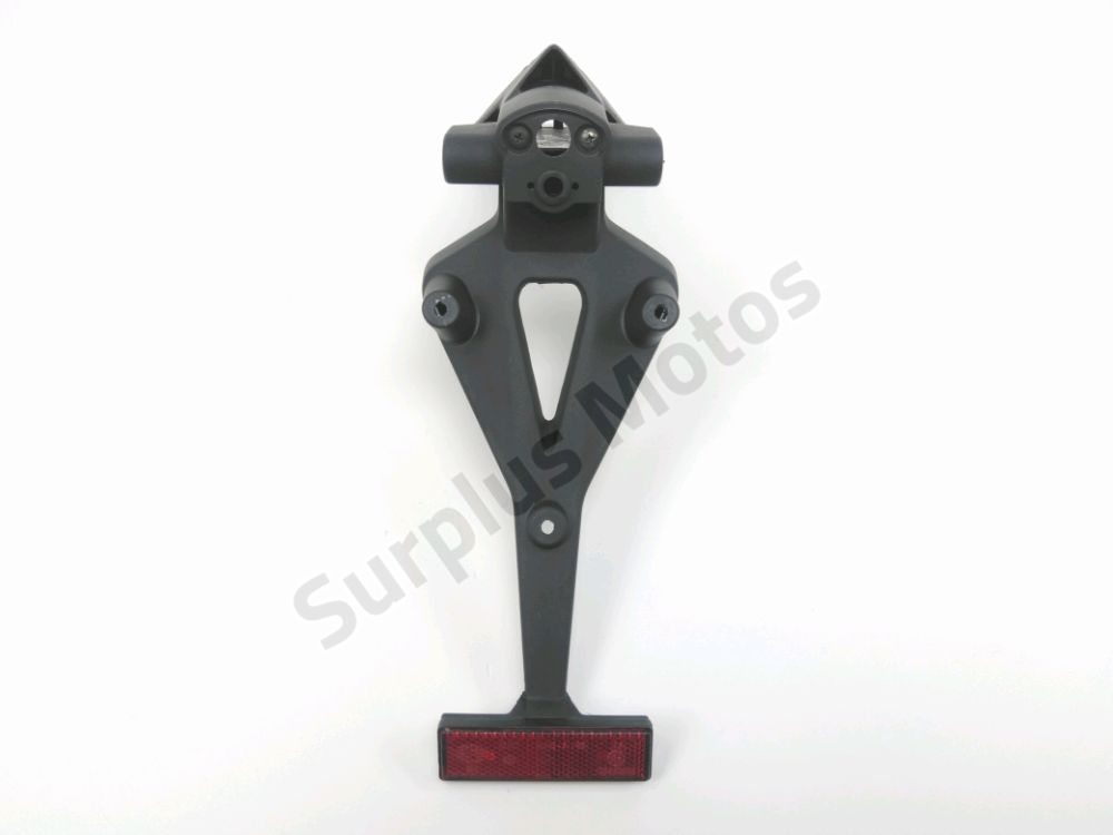 Support de plaque et eclairage