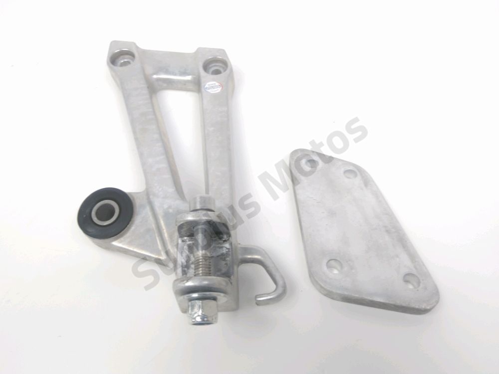 Platine arriere gauche complete