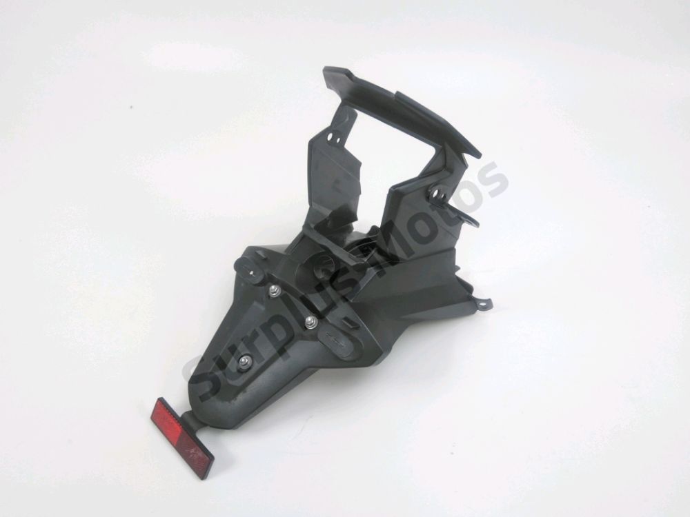 Support de plaque et eclairage