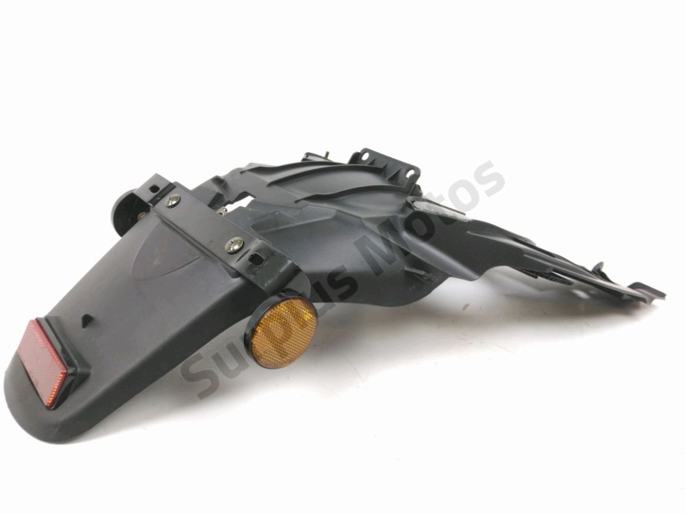 Support de plaque et eclairage