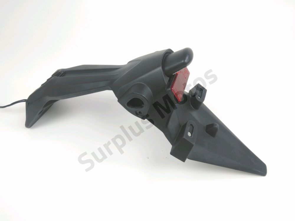 Support de plaque et eclairage