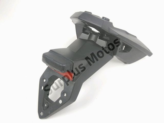 Support de plaque et eclairage