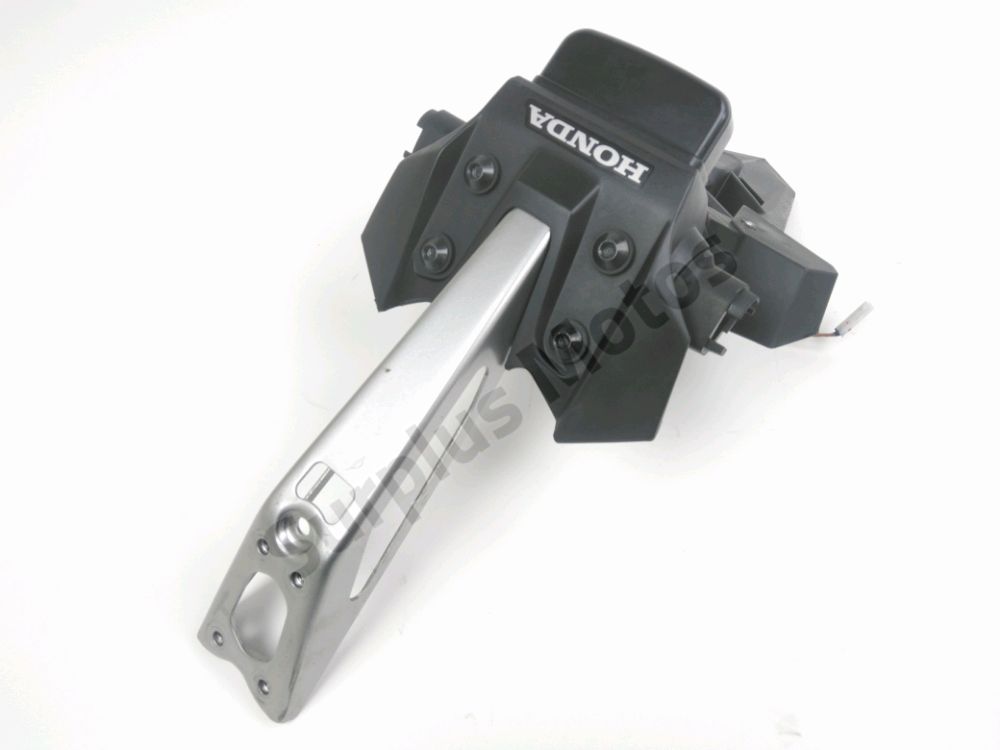 SUPPORT DE PLAQUE ET ECLAIRAGE