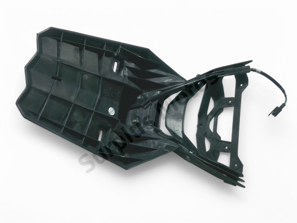 SUPPORT DE PLAQUE ET ECLAIRAGE