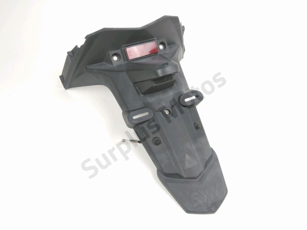 Support de plaque et eclairage