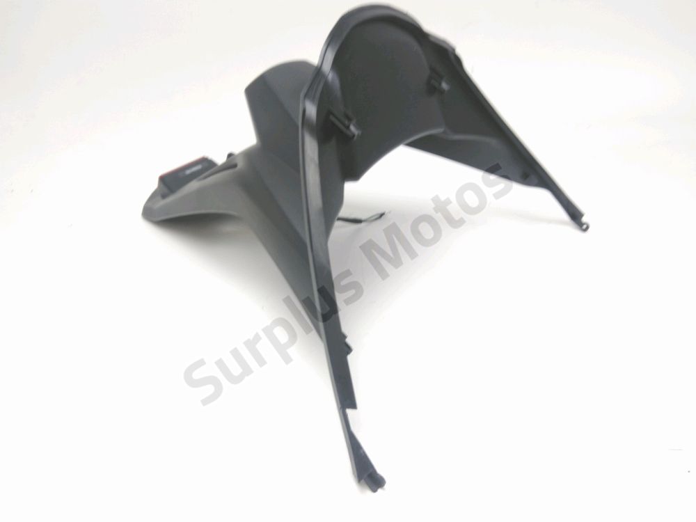 SUPPORT DE PLAQUE ET ECLAIRAGE
