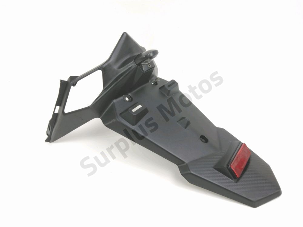 Support de plaque et eclairage