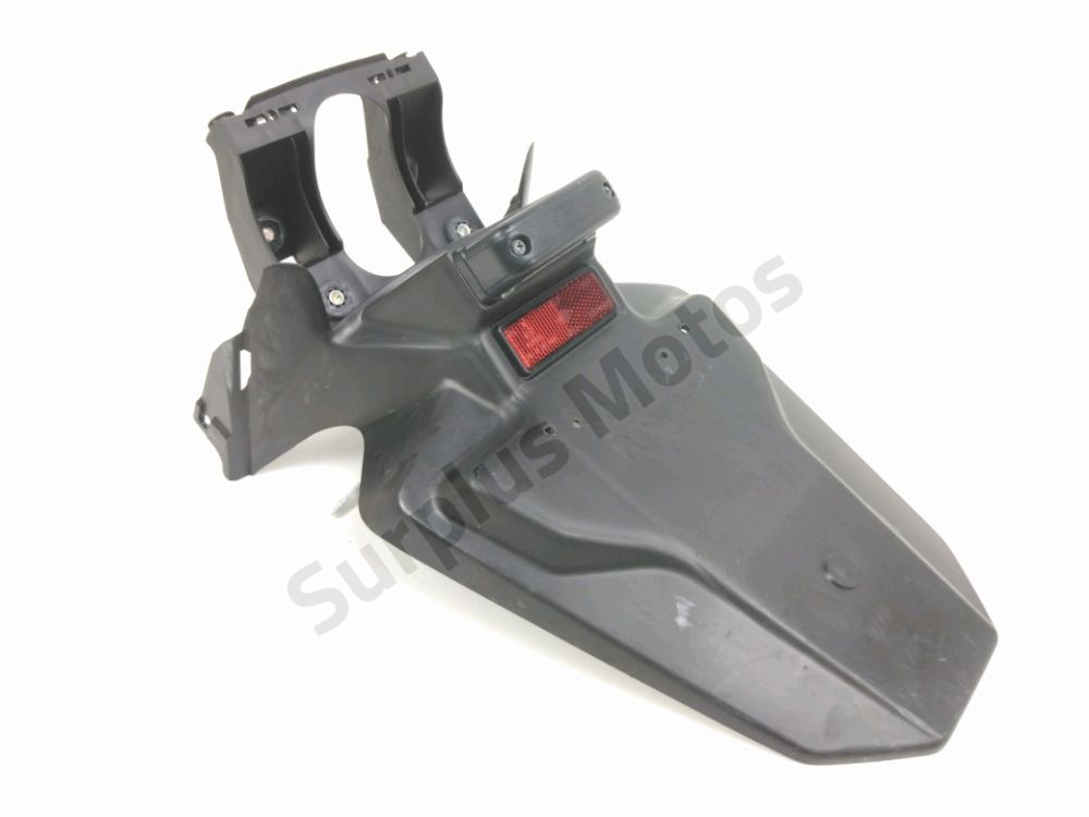 Support de plaque et eclairage